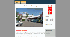 Desktop Screenshot of healthlinkpharmacy.com.au